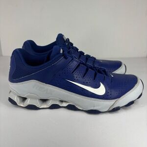 Nike Reax 8 TR Training Shoes Mens 10 Blue White Sneakers Running Athletic